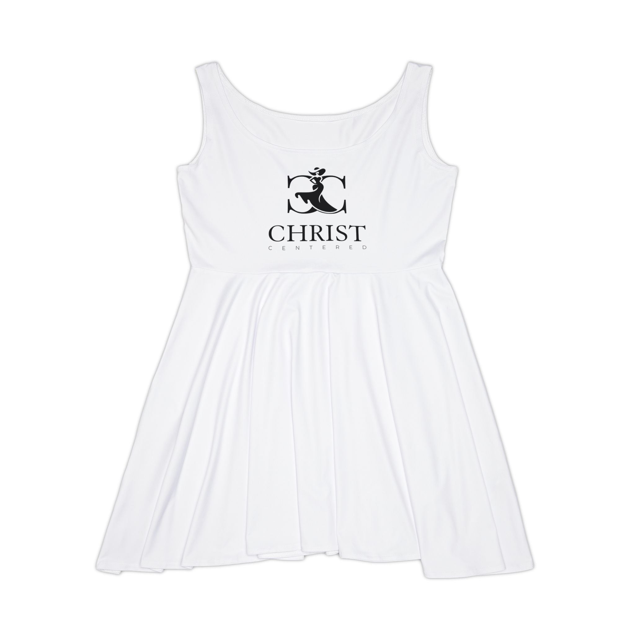 Christ Centered (Black) - Women's Skater Dress