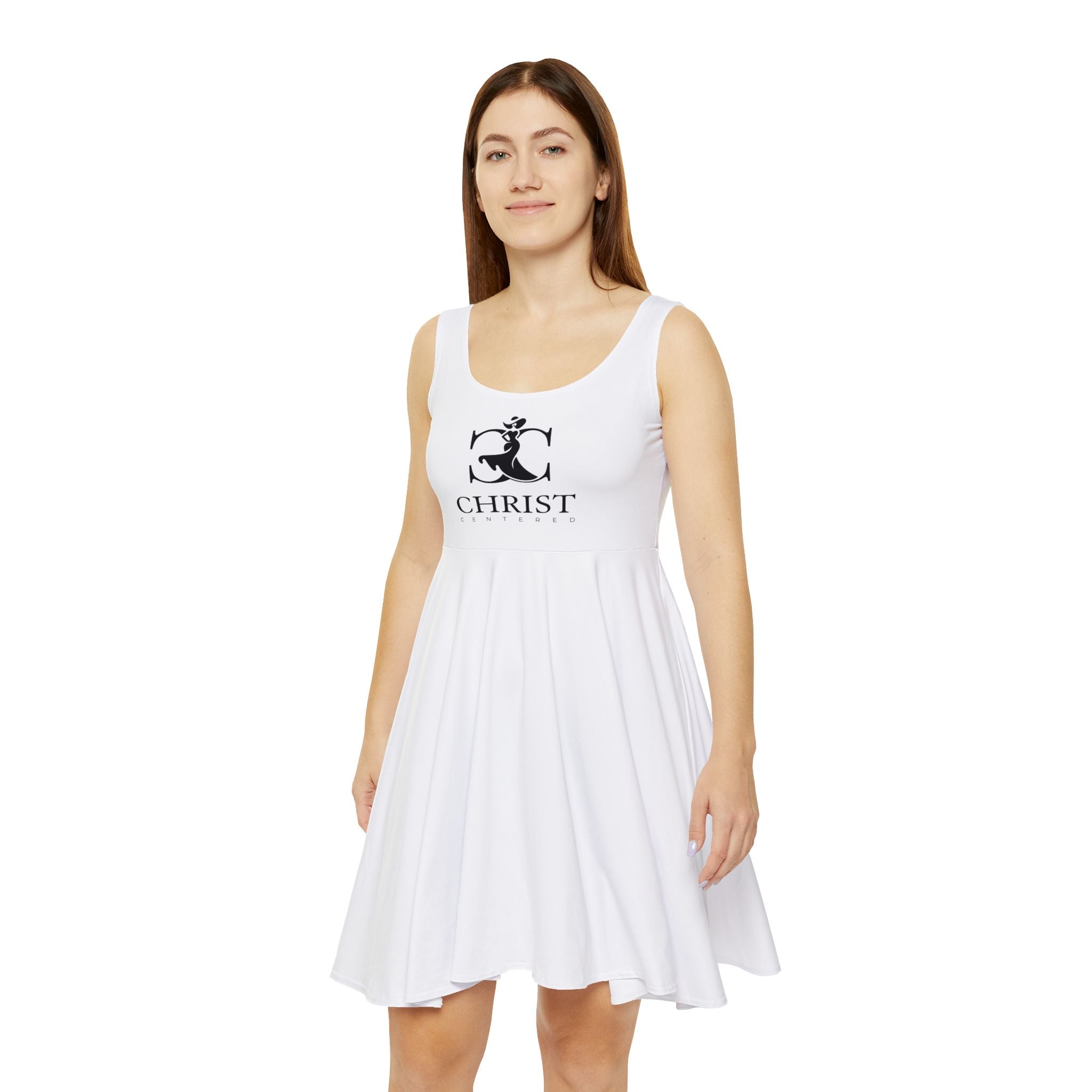 Christ Centered (Black) - Women's Skater Dress