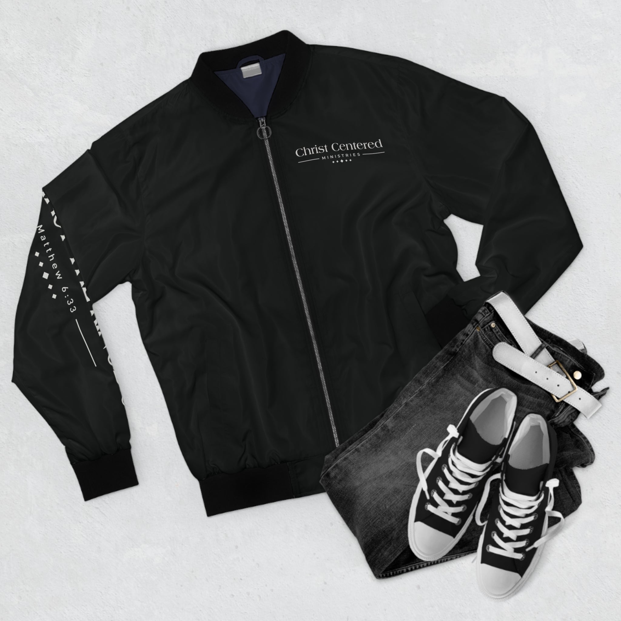 CHRIST CENTERED MINISTRIES Bomber Jacket