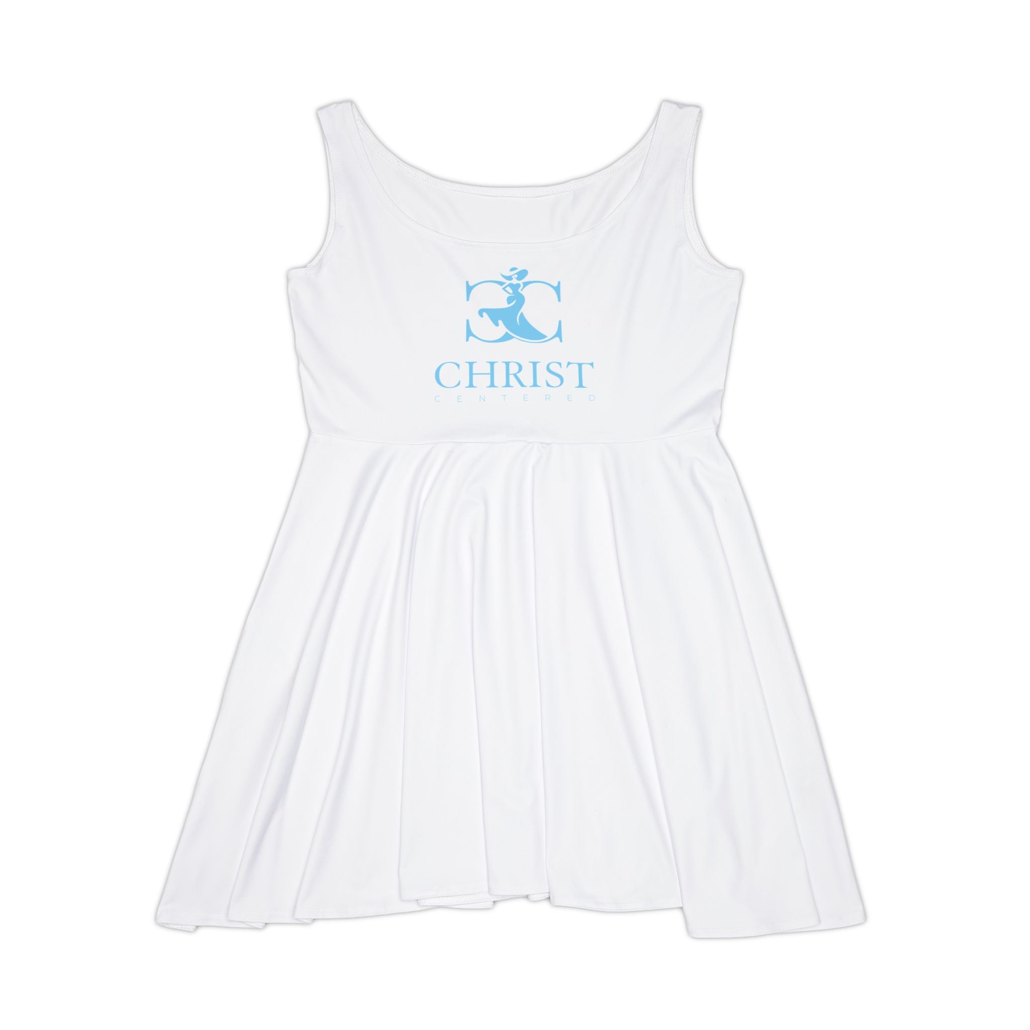 Christ Centered (Blue) -  Women's Skater Dress