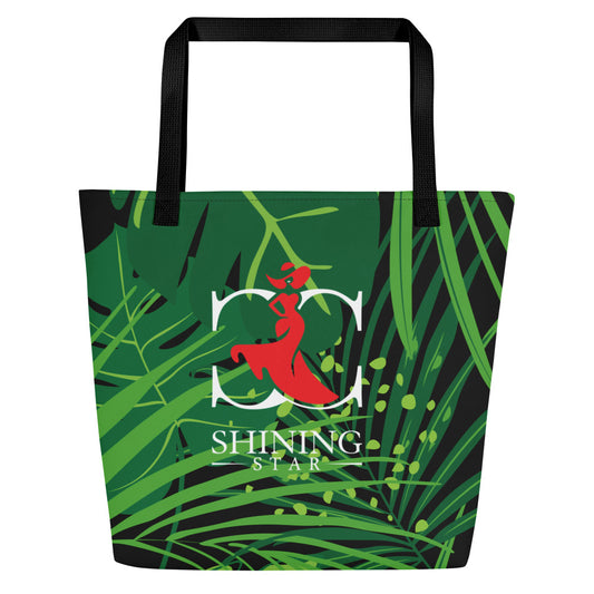 Shining Star - All-Over Print Large Tote Bag