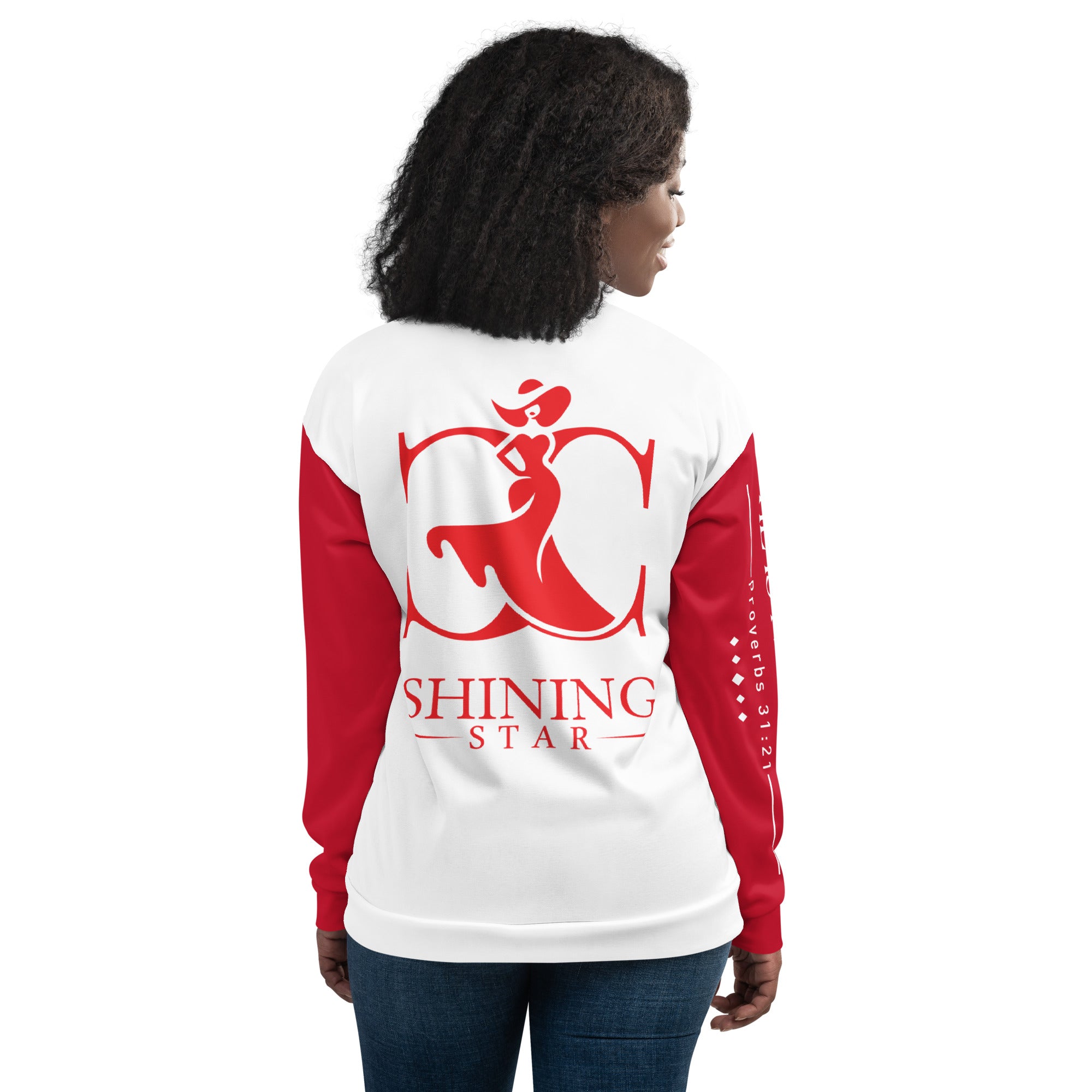 Christ Centered Ministries (Red) - Unisex Bomber Jacket