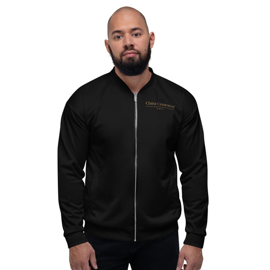 Christ Centered Ministries (Brown) - Unisex Bomber Jacket