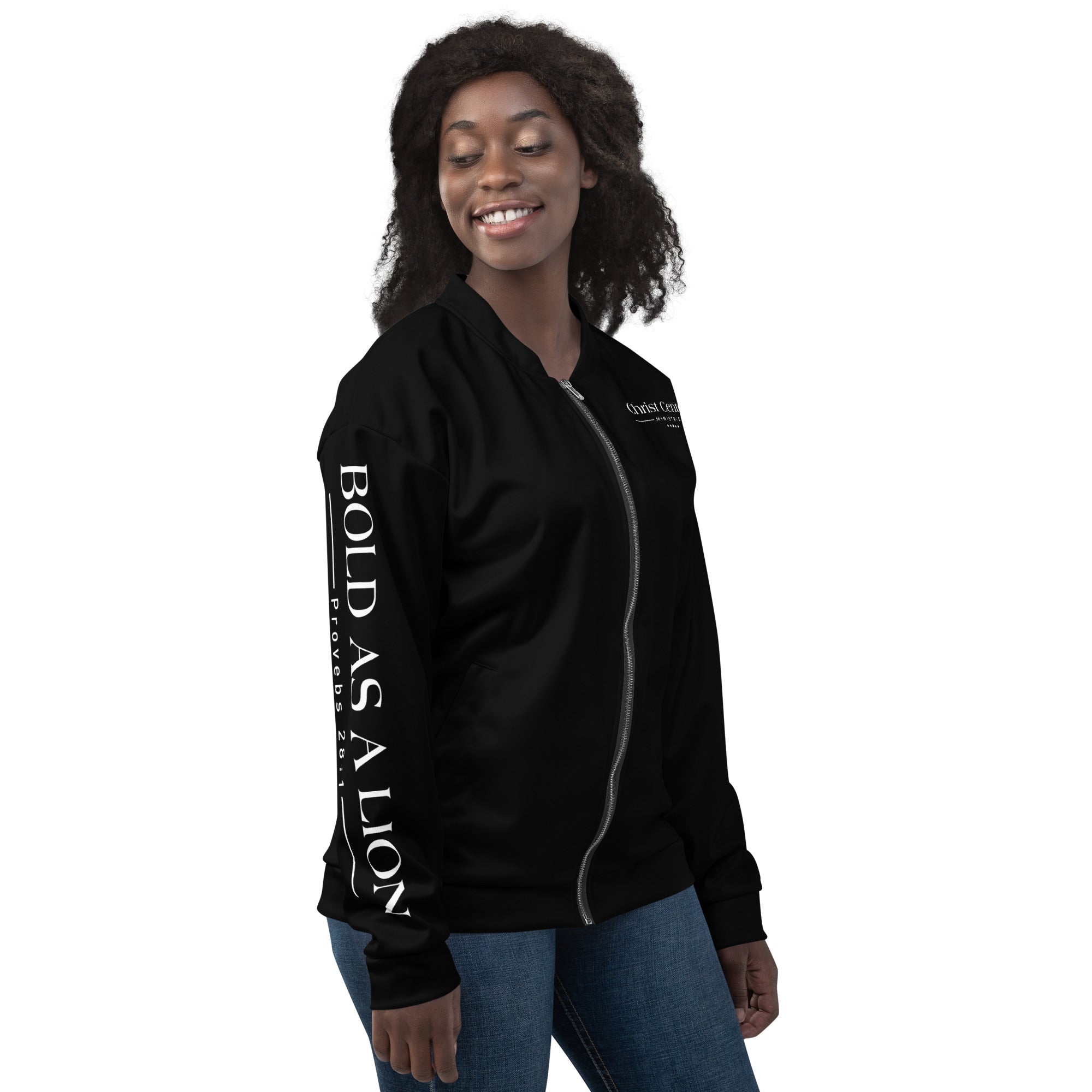 Christ Centered Ministries - Unisex Bomber Jacket