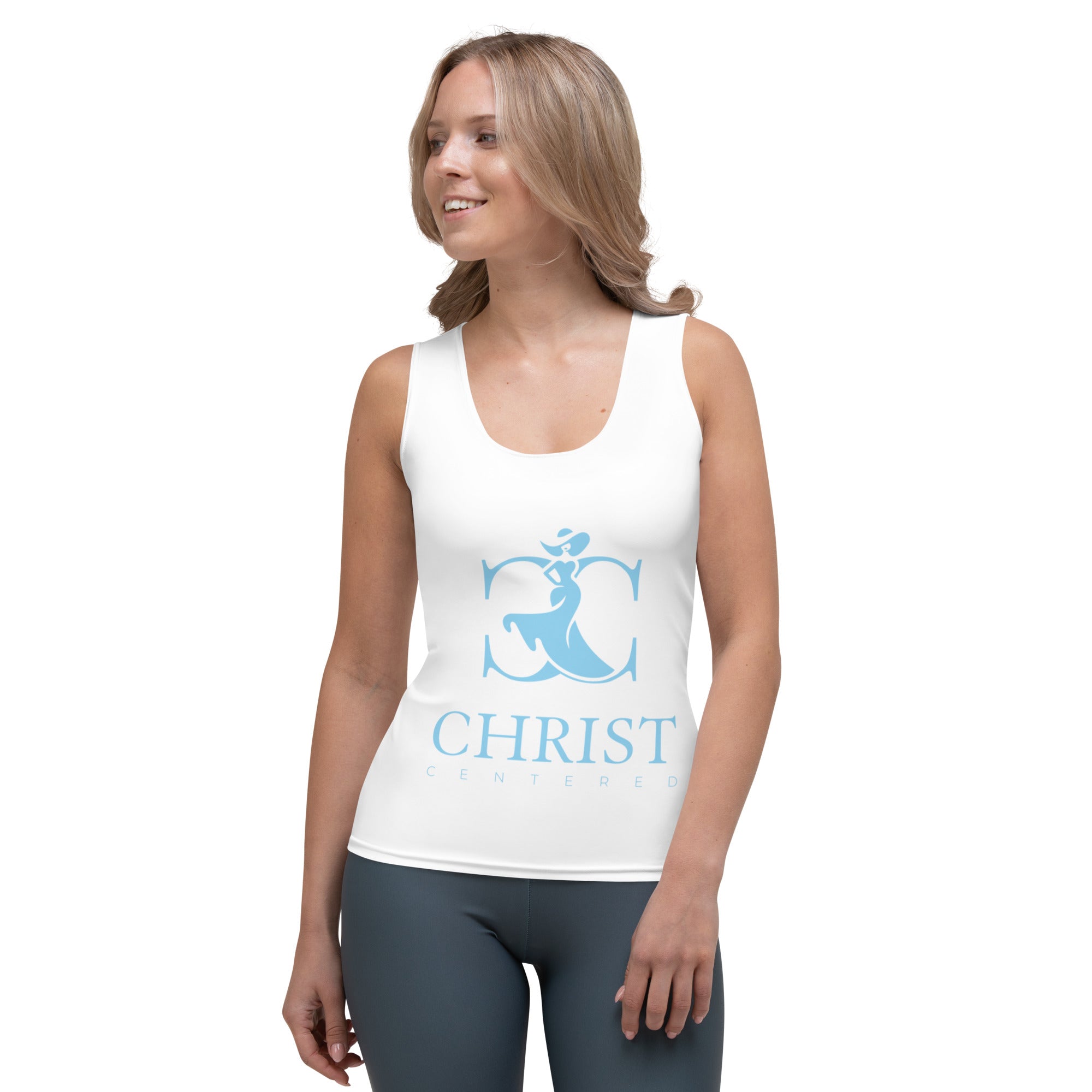 Christ Centered Ministries (Blue) - Sublimation Cut & Sew Tank Top