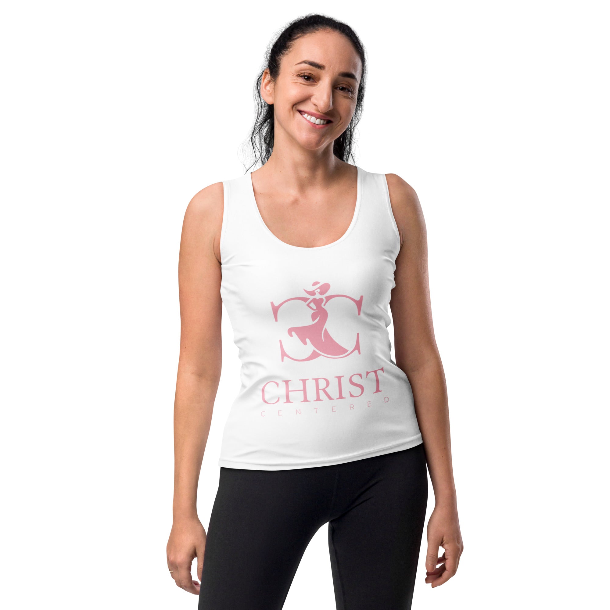 Christ Centered Ministries (Pink) - Sublimation Cut & Sew Tank Top