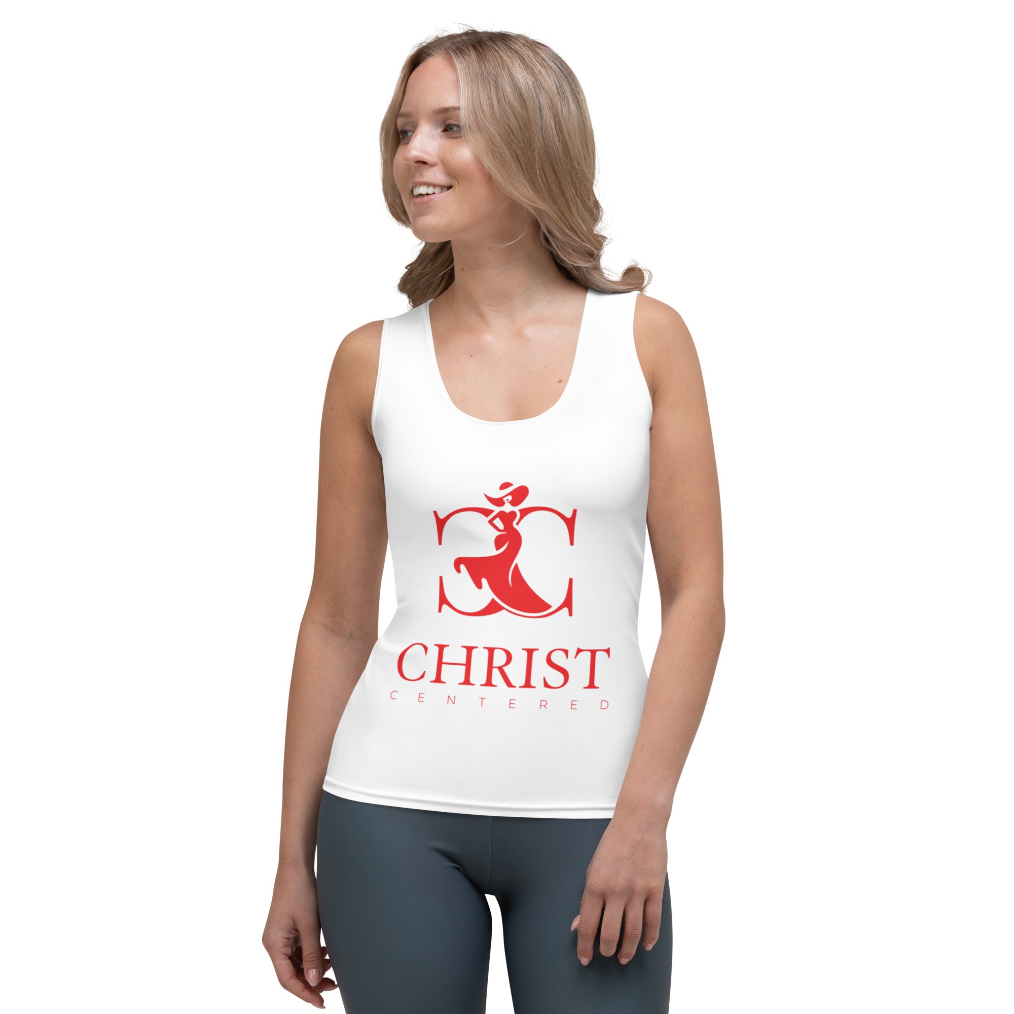 Christ Centered Ministries (Red) - Sublimation Cut & Sew Tank Top