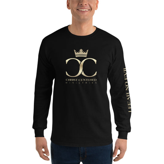 Psalm 56:4 "Fear No Evil" (CCM) - Men’s Long Sleeve Shirt