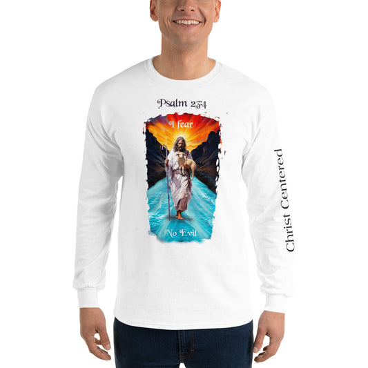 Psalm 56:4 "Fear No Evil" (CCM) - Men’s Long Sleeve Shirt