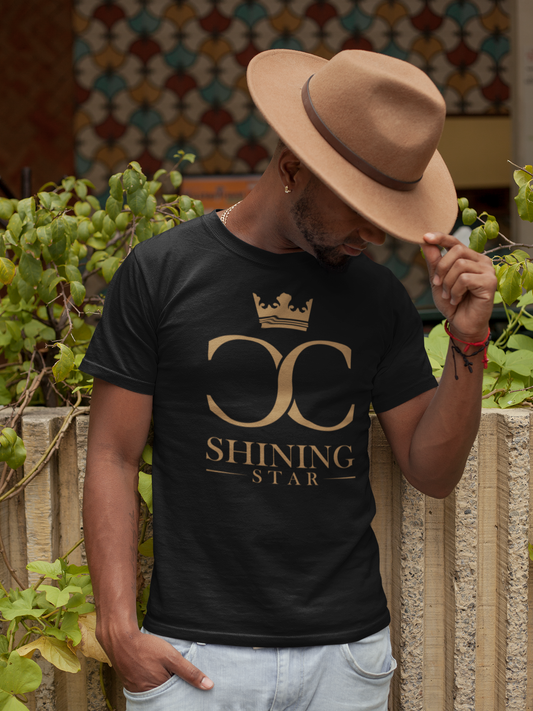 Shining Star (Deuteronomy 31:36 "Strong And Courageous") - Unisex Garment-Dyed T-shirt