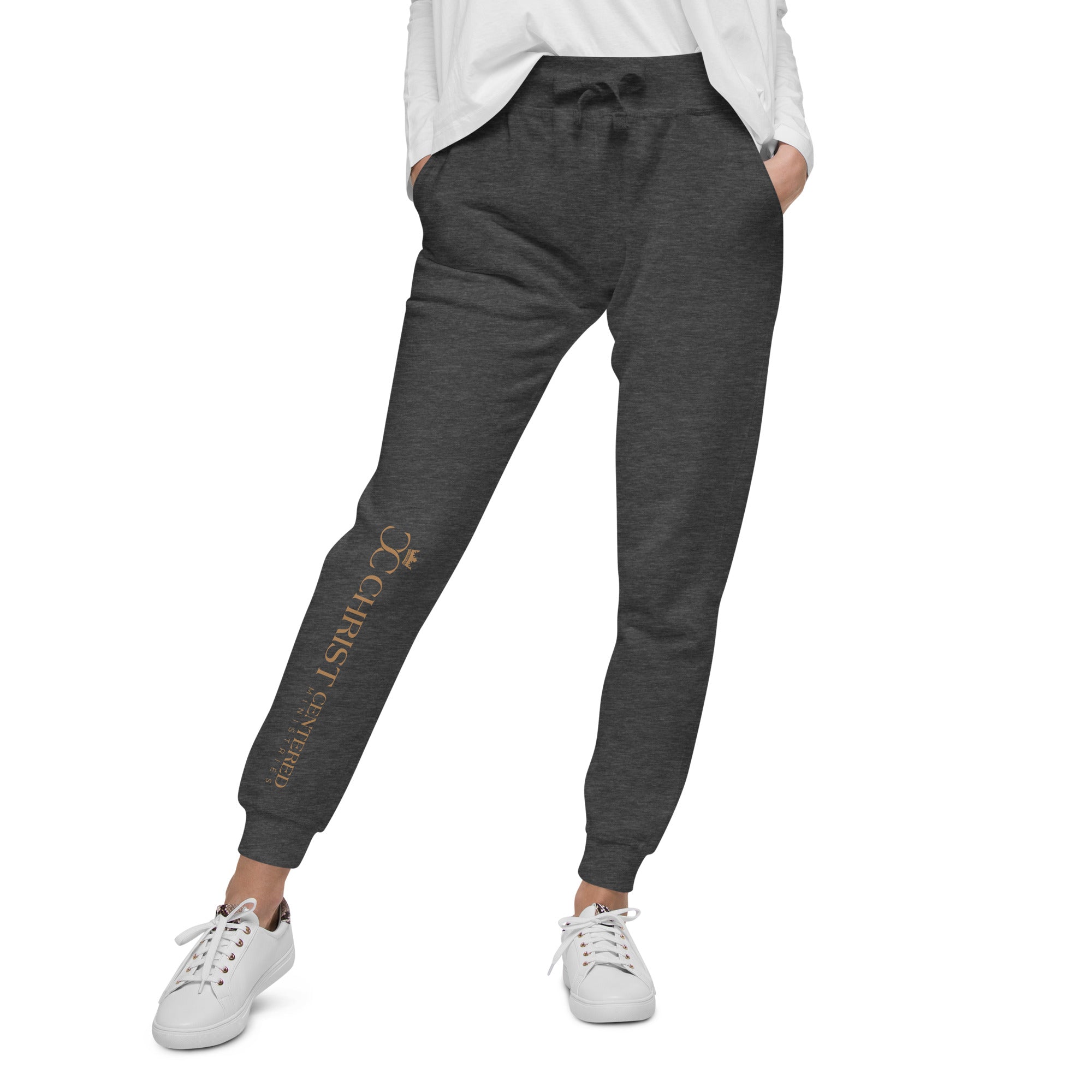 Christ Centered Ministries (Tan) - Unisex fleece sweatpants