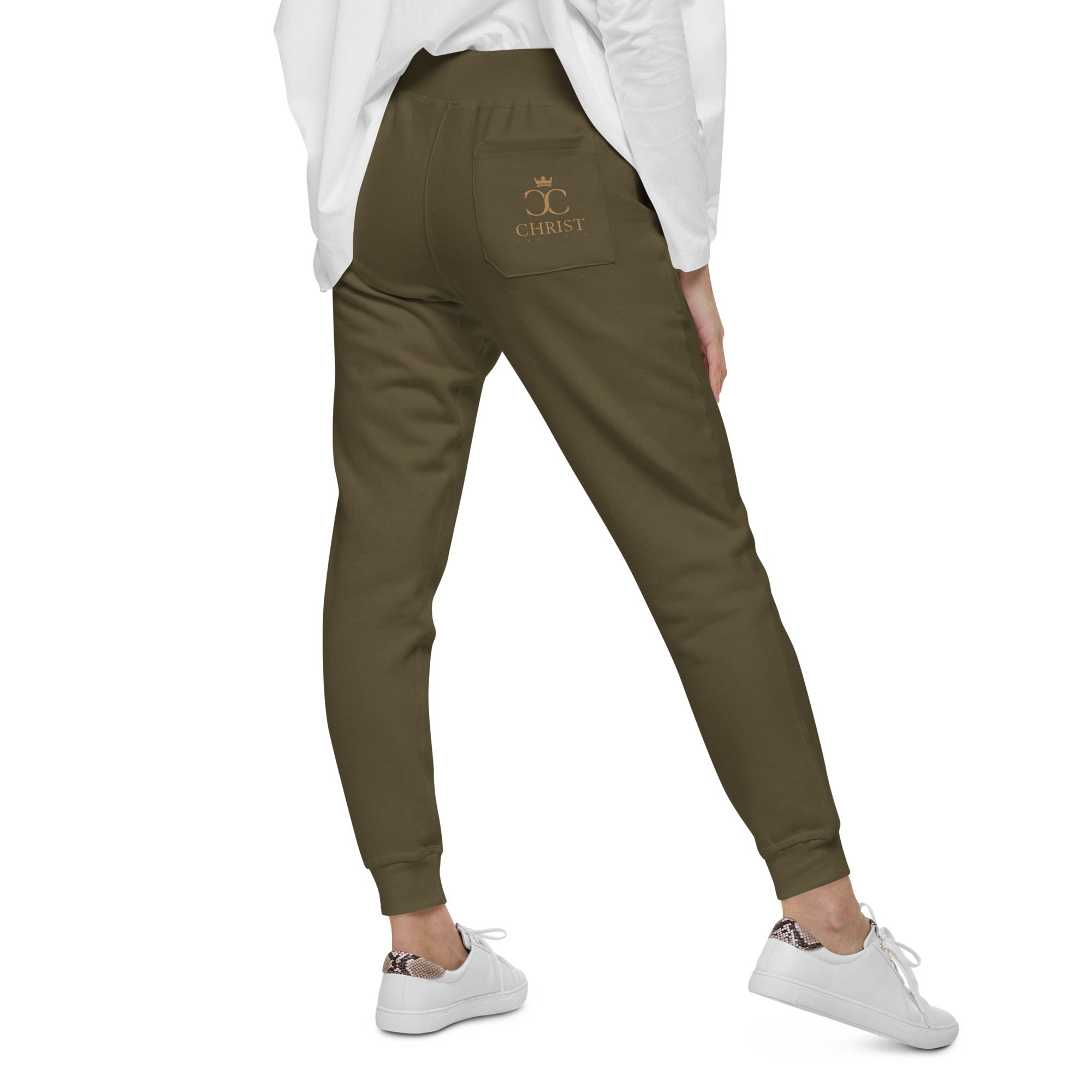 Christ Centered Ministries (Tan) - Unisex fleece sweatpants