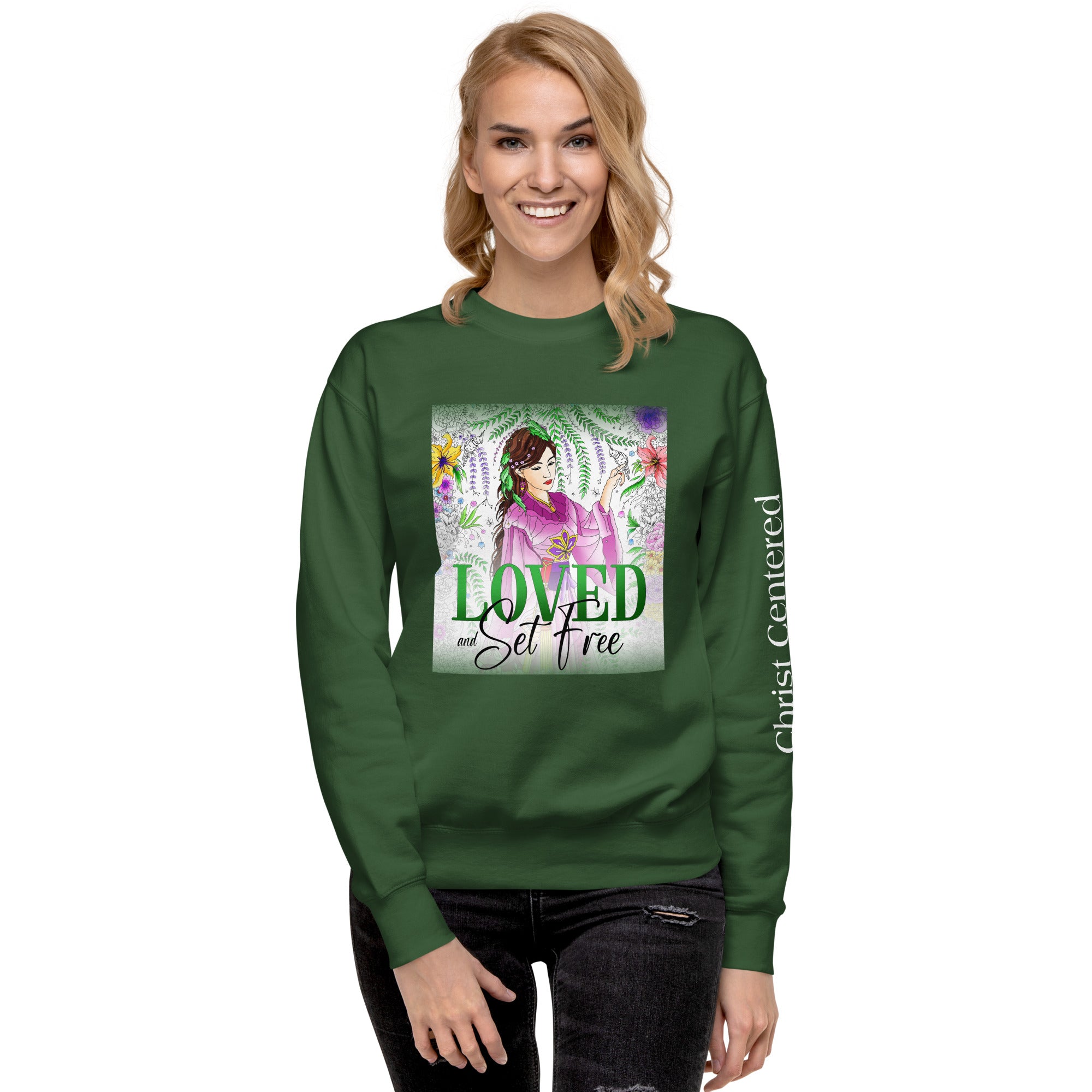 Loved & Set Free - Unisex Premium Sweatshirt