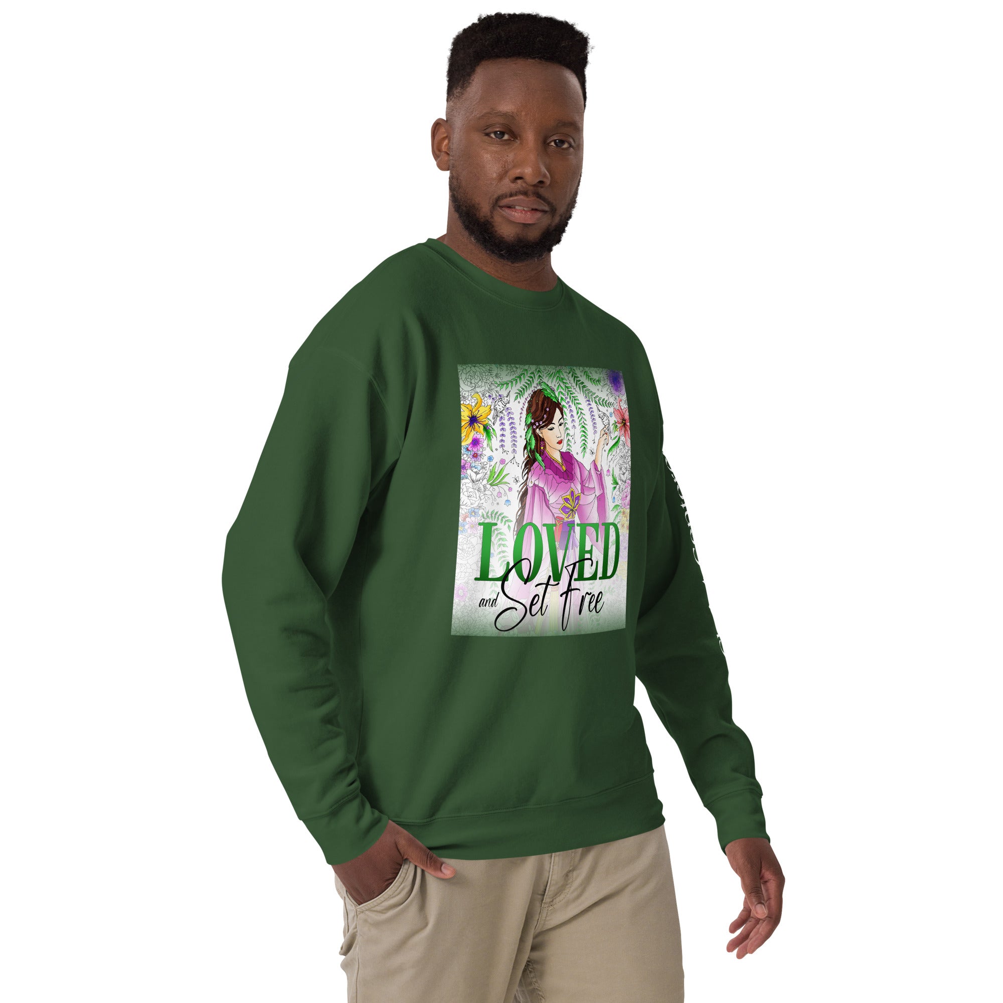 Loved & Set Free - Unisex Premium Sweatshirt