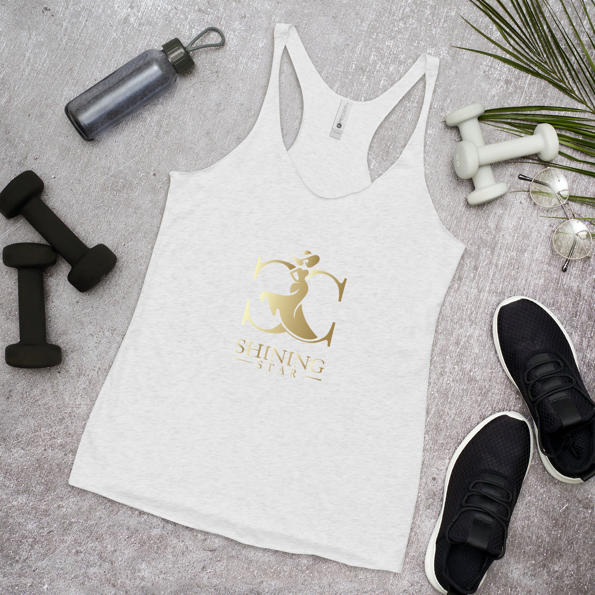 Shining Star (Gold) - Women's Racerback Tank